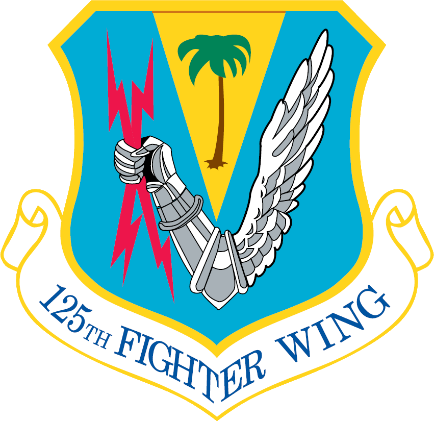 125th Fighter Wing Shield